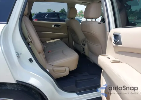 2017 Nissan Pathfinder Platinum z USA, uszkodzony, nr VIN 5N1DR2MM7HC668688